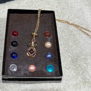 Joan Rivers Classics Collection Interchangeable Stone Necklace